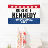 RFK JR Kennedy for President – キャンペーン 横断幕 (インサイチュ)