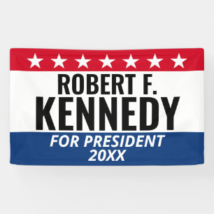 RFK JR Kennedy for President – キャンペーン 横断幕