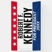RFK JR Kennedy for President – キャンペーン 横断幕 (縦)