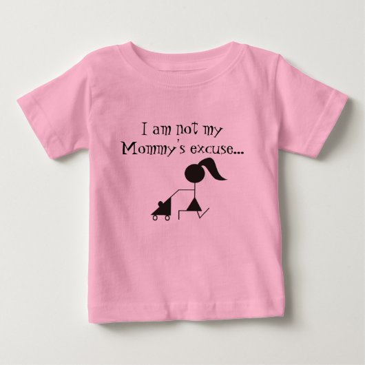 RFM弁解のベビーのワイシャツ無し ベビーTシャツ (正面)