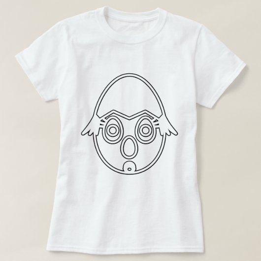 RG RA エッグアート Tシャツ (デザイン正面)