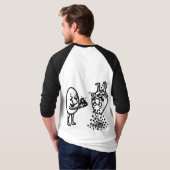 RG RA エッグアート Tシャツ (裏面フル)