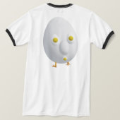 RG RA エッグアート Tシャツ (デザイン裏面)