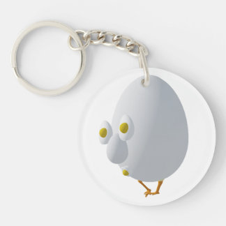 RG & RA クセのある卵キャラクター かわいいデザイン キーホルダー