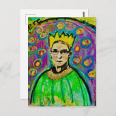 RGBはがきルース・バーデン・ギンズバーグ – 主演 ポストカード (正面/裏面)