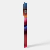 RGBルミノグラム 幾何学模様 - 3D立体デザイン iPhoneケース (左側面)