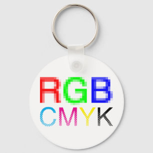 RGB CMYK キーホルダー