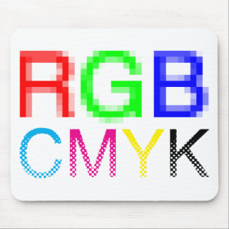 RGB CMYK マウスパッド
