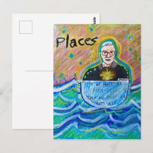 RGB Ruth Bader Ginsburg もし Ruth Less ポストカード (正面/裏面)