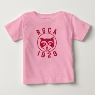 RGCAの赤いロゴの幼児のワイシャツ ベビーTシャツ