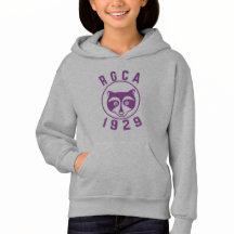 RGCA女性用紫ロゴTシャツ