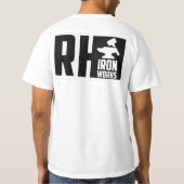 RHのIronWorks "少数" Tシャツ (裏面)