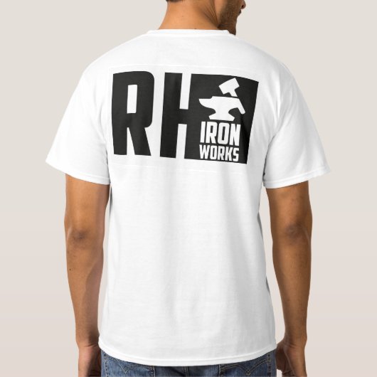 RHのIronWorks "少数" Tシャツ (裏面)