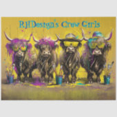 RHDesign's Crewハイランドアーティスト デコパージュ 薄葉紙 (正面)