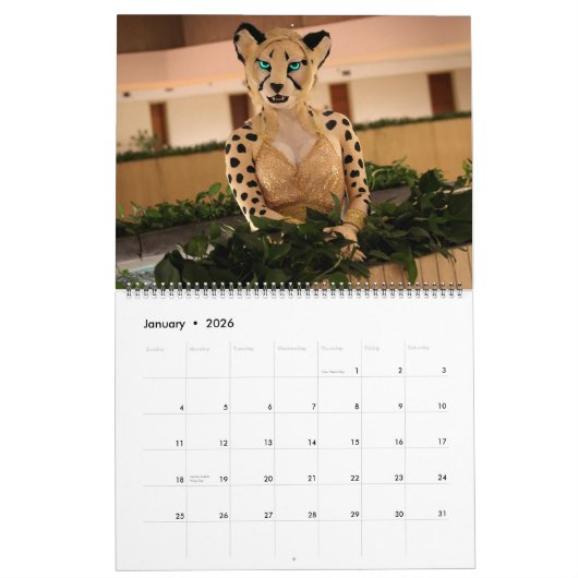 Rhea Calendar 2026 カレンダー (1月 2026)