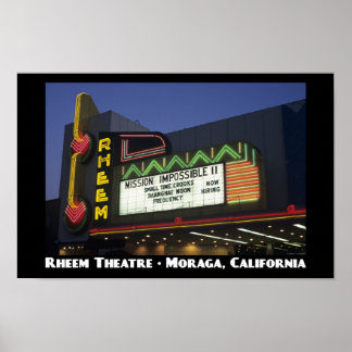 Rheem Theater 11x17ポスター ポスター