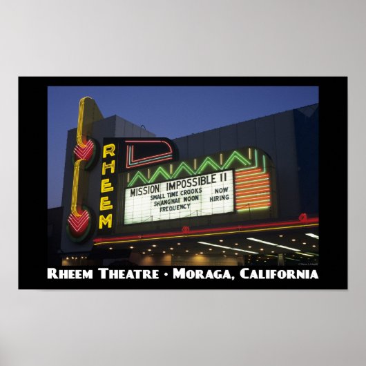 Rheem Theater 11x17ポスター ポスター (正面)