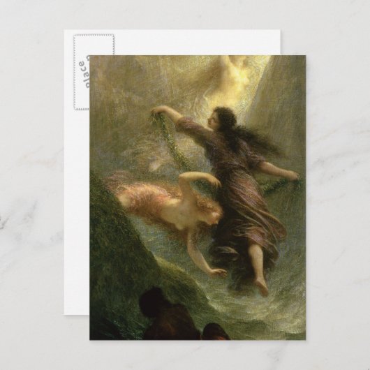 Rheingold、最初のシーン, 1888 ポストカード (正面/裏面)
