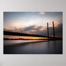 Rheinkniebrucke Dusseldorf，ドイツ