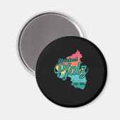 Rheinland Pfalz Bundesland Deutschland マグネット (正面/裏面)