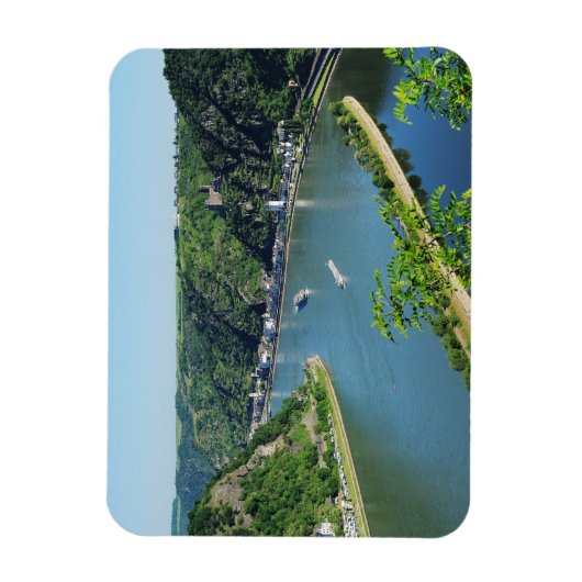 Rheintal an der Loreley マグネット (縦)