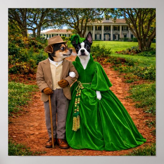 "Rhett & Scarlett" ポスター (正面)