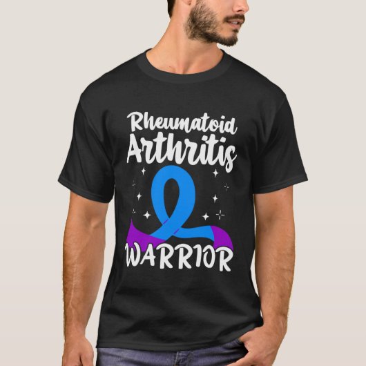 Rheumatoid Arthritis Warrior Joint Pain Disease 1 Tシャツ (正面)