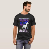 Rheumatoid Arthritis Warrior Magical Unicorn Purpl Tシャツ (正面フル)