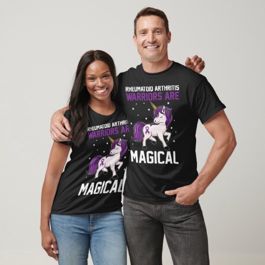 Rheumatoid Arthritis Warriors Are Magical Awarenes Tシャツ (ユニセックス)