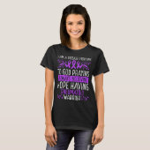 Rheumatoid Warrior Disease Awareness Ribbon Tシャツ (正面フル)