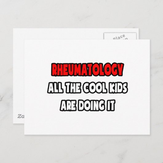 Rheumatologistおもしろいのシャツとギフト ポストカード (正面/裏面)