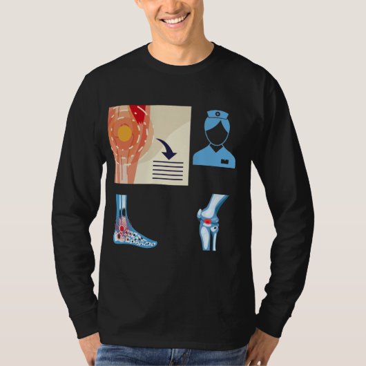 Rheumatologyナースステッカーパック – Rheumatology Nur Tシャツ (正面)