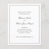 Rhianna 伝統的 Wedding日付を保存 (正面)