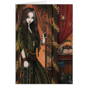 Rhianonのボヘミアの喫茶店の女の子