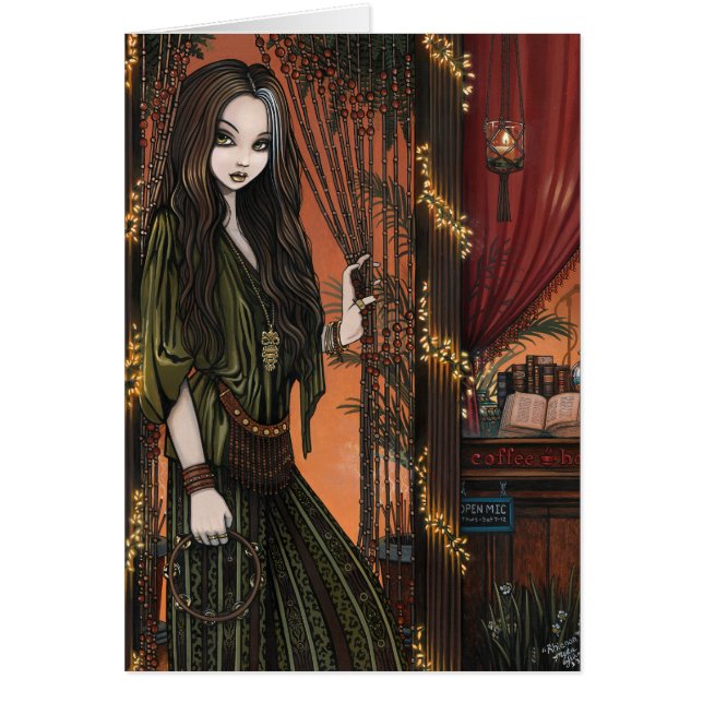 Rhianonのボヘミアの喫茶店の女の子 (正面)