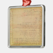 Rhindの数学パピルスの詳細 メタルオーナメント (左)