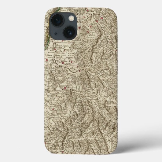 Rhine川の谷、フランス Case-Mate iPhoneケース (裏面)