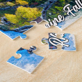 Rhine Falls, Schaffhausen, Switzerland ジグソーパズル (側面)