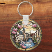 Rhine River Germany キーホルダー (裏面)