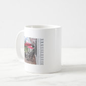 Rhinebeck NY – 屋外シート コーヒーマグカップ (正面左)