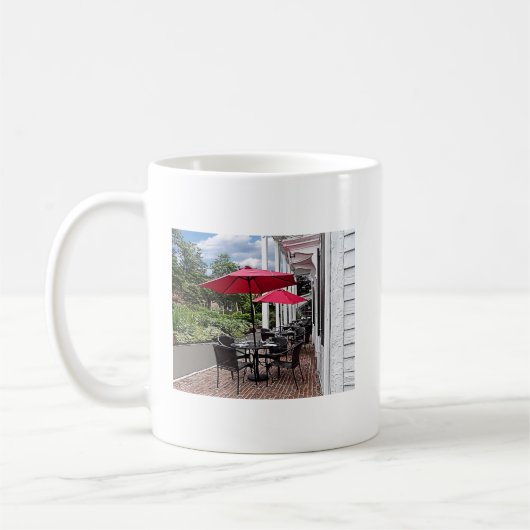 Rhinebeck NY – 屋外シート コーヒーマグカップ (左)