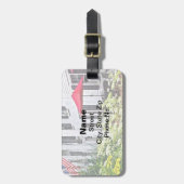 Rhinebeck NY – 屋外シート ラゲッジタグ (正面縦)