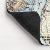 Rhinecliffの歴史的な地図のmousepad マウスパッド (コーナー)