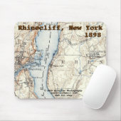 Rhinecliffの歴史的な地図のmousepad マウスパッド (マウス)