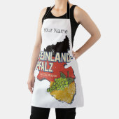 Rhineland-Palatinateドイツ連邦州RLP エプロン (インサイチュ)