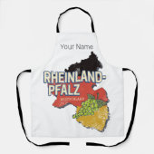 Rhineland-Palatinateドイツ連邦州RLP エプロン (正面)