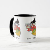 Rhineland-Palatinateドイツ連邦州RLP マグカップ (正面左)