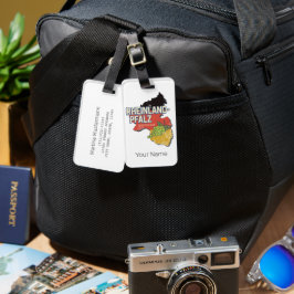 Rhineland-Palatinateドイツ連邦州RLP ラゲッジタグ