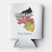 Rhineland-Palatinateドイツ連邦州RLP 缶クーラー (正面)