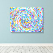 RhineStone旋回キャンバス印刷 キャンバスプリント (インサイチュ (ウッドフロア))